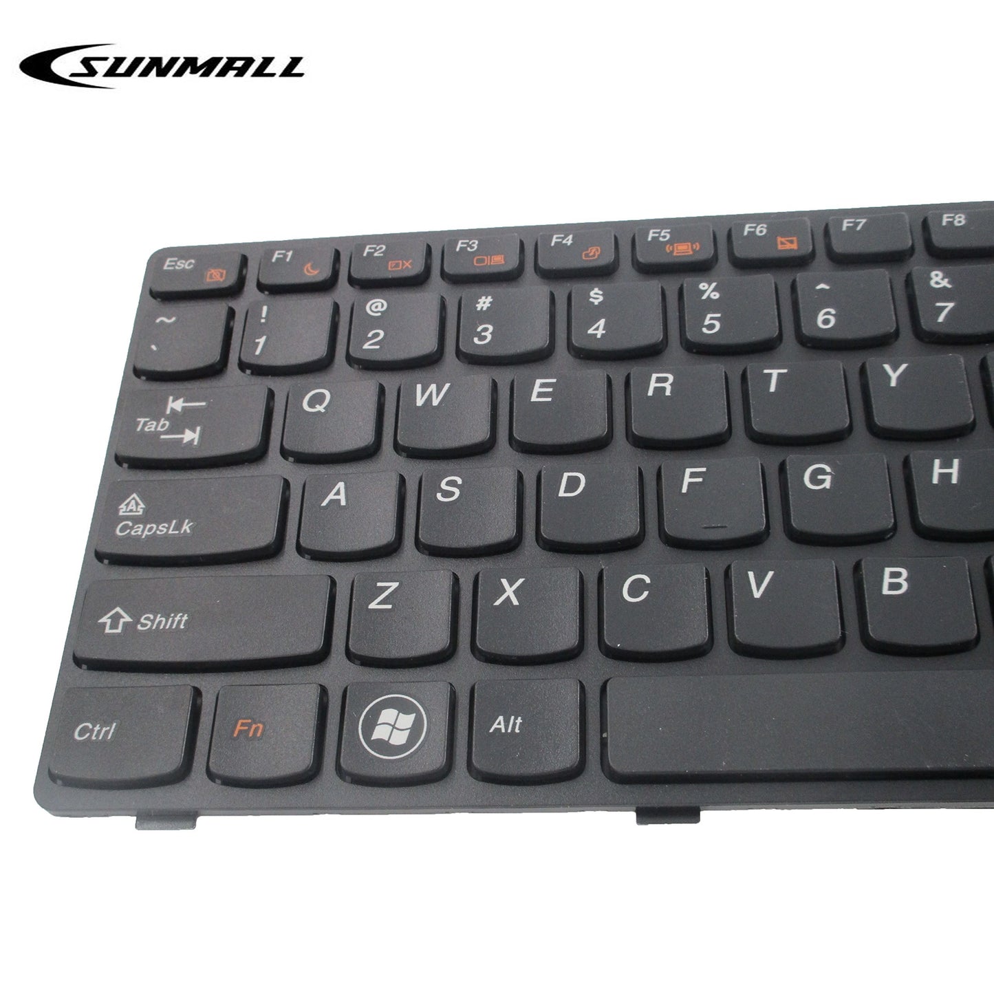 SUNMALL New Keyboard Replacement with Frame Compatible with IBM LenovoIdeapad B570 Z565 Z560 570 Z575 Z560A Z560G G570 G575 G780 G770 V570A V570G