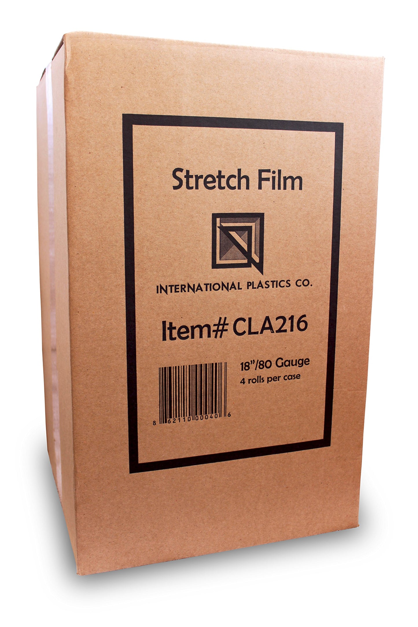 International Plastics Co. 18" Stretch Film/Wrap 1500 feet 7 Layers 80 Gauge Industrial Strength up to 800% Stretch 20 Microns Clear Durable Adhering