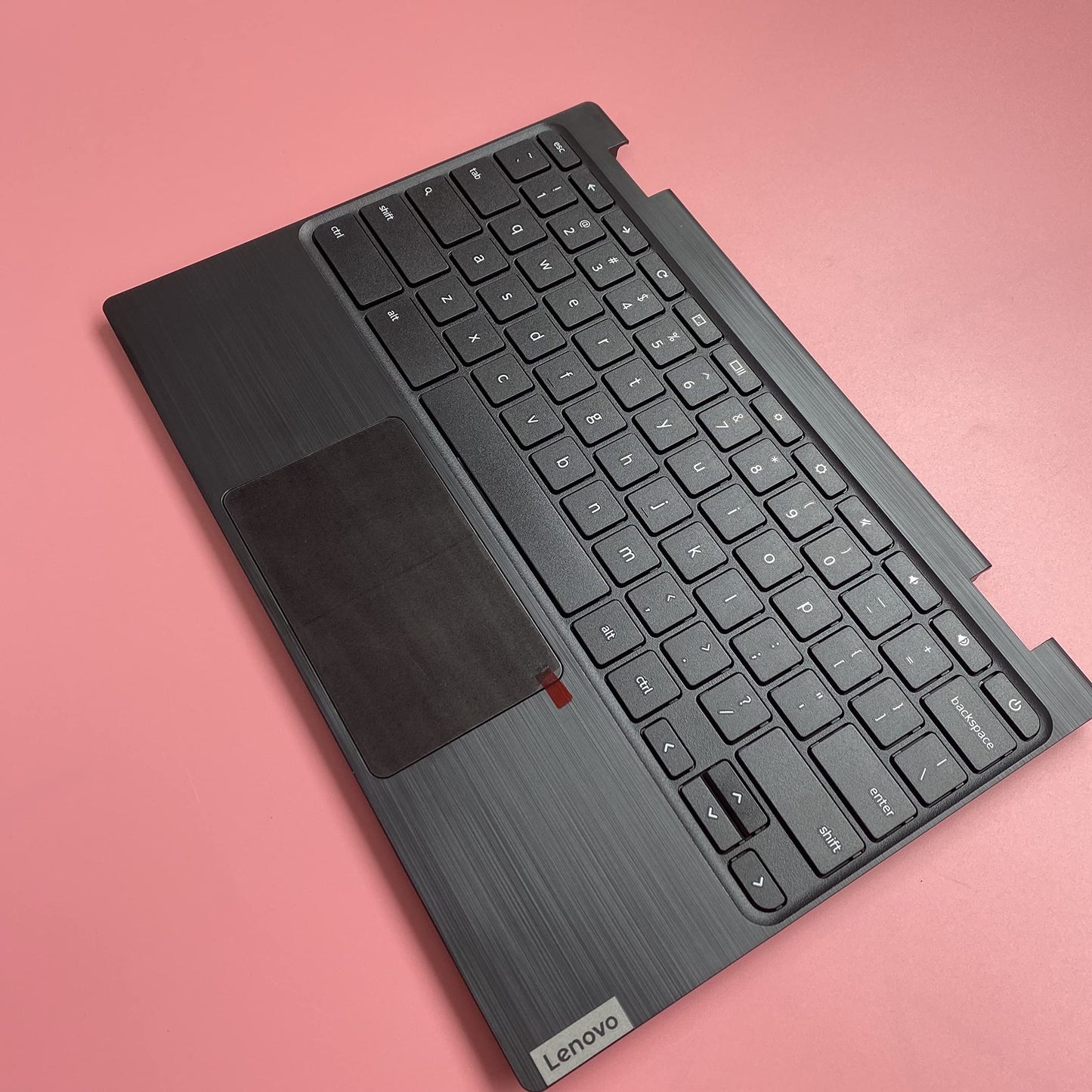 F-HONG ELECTRONIC CO LIMITED New Genuine Replacement for Lenovo Chromebook 100E 2nd Gen MTK Laptop Upper Case Palmrest Keyboard Touchpad Assembly Part