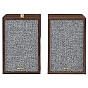 Crosley S200A-WA 4" Active Powered Bluetooth Stereo Speakers with Optical, USB, and Aux Connections, Walnut