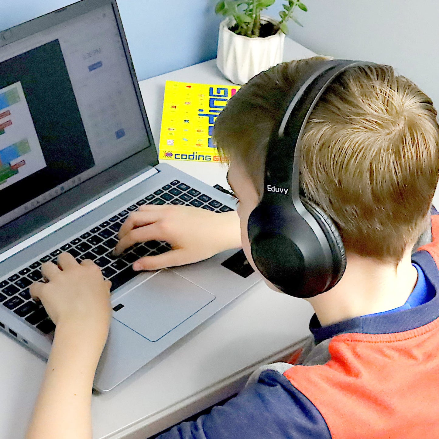 Eduvy Bulk Headphones for Classroom with Microphone, Heavy-Duty School Pack Wired Headphones for Students. Teacher Must Haves Supplies from…