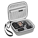 STARTRC PHOTO Osmo Nano Case, Protective Carrying Case for DJI Osmo Nano Accessories, Portable PU Leather Storage Bag for Travel Outdoor Vlogging