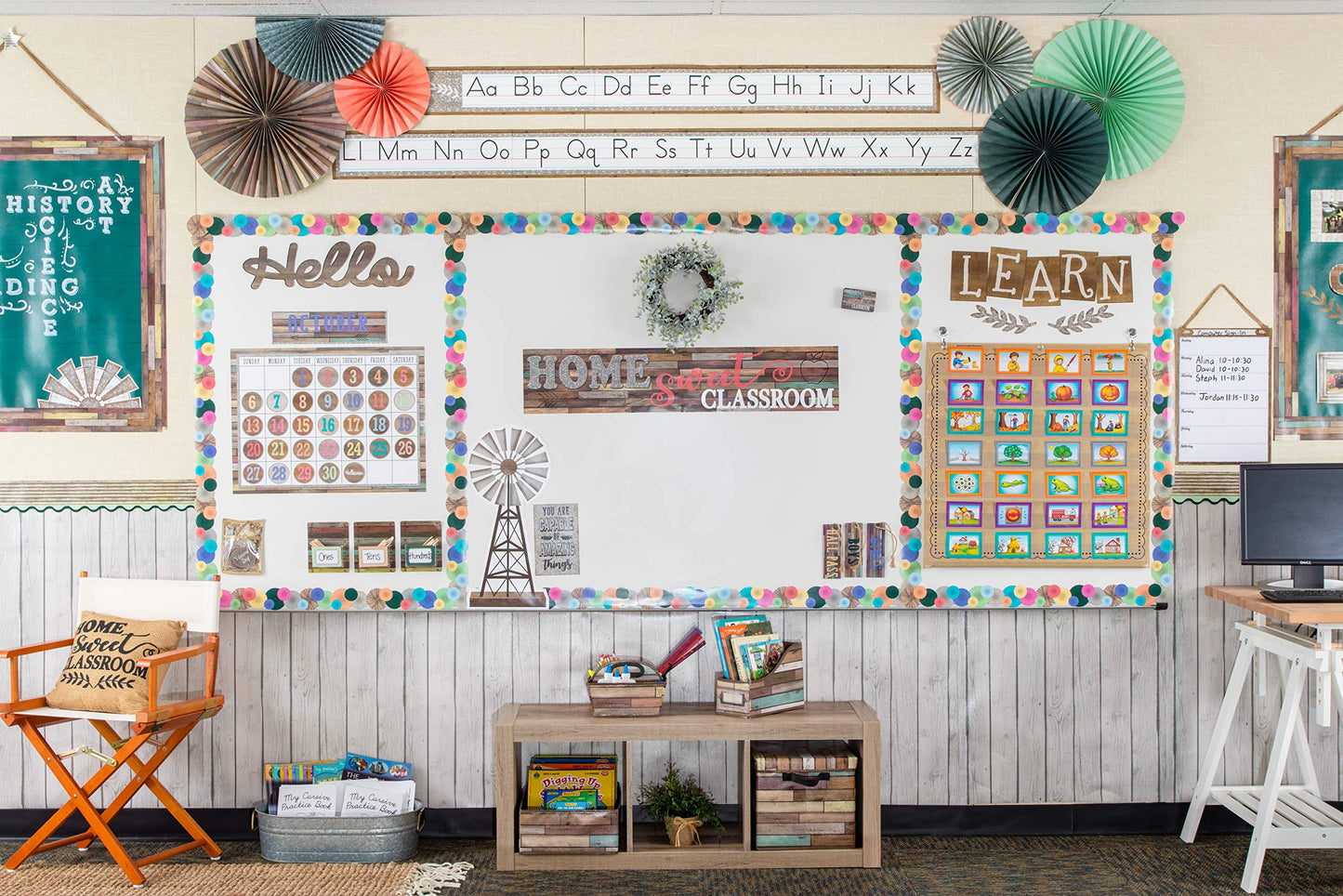 Teacher Created Resources White Wood Better Than Paper Bulletin Board Roll (77366)