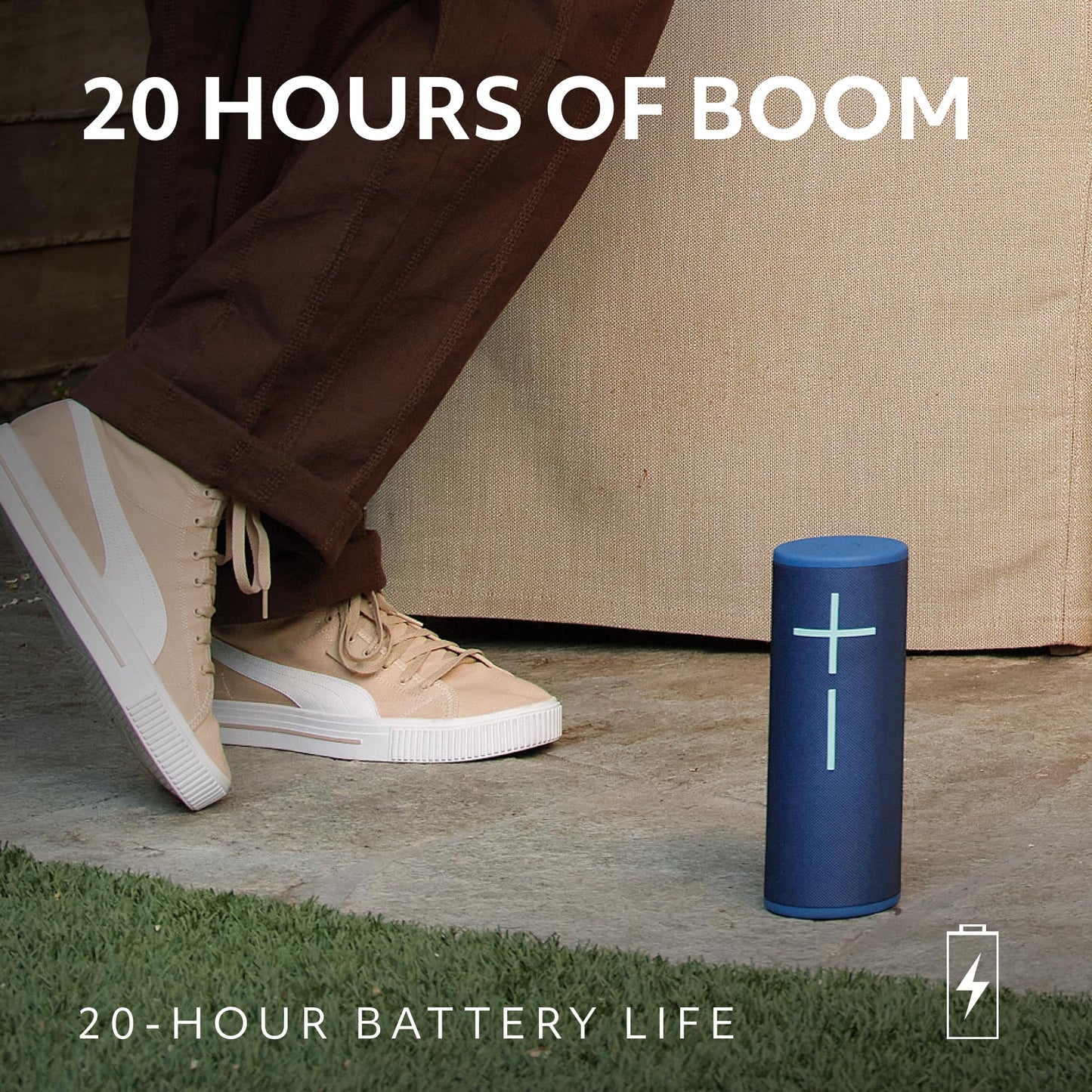 Ultimate Ears MEGABOOM 4 Portable Waterproof Bluetooth Speaker with Powerful 360-Degree Sound and Thundering Bass, Floating Speaker with 20-Hour