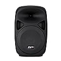LyxPro 8” Inch Active PA Rechargeable Battery Speaker System, Equalizer, Bluetooth Connection, SD Slot USB MP3 AUX, Mic,1/4" 1/8" 3.5mm Inputs, SPA-8
