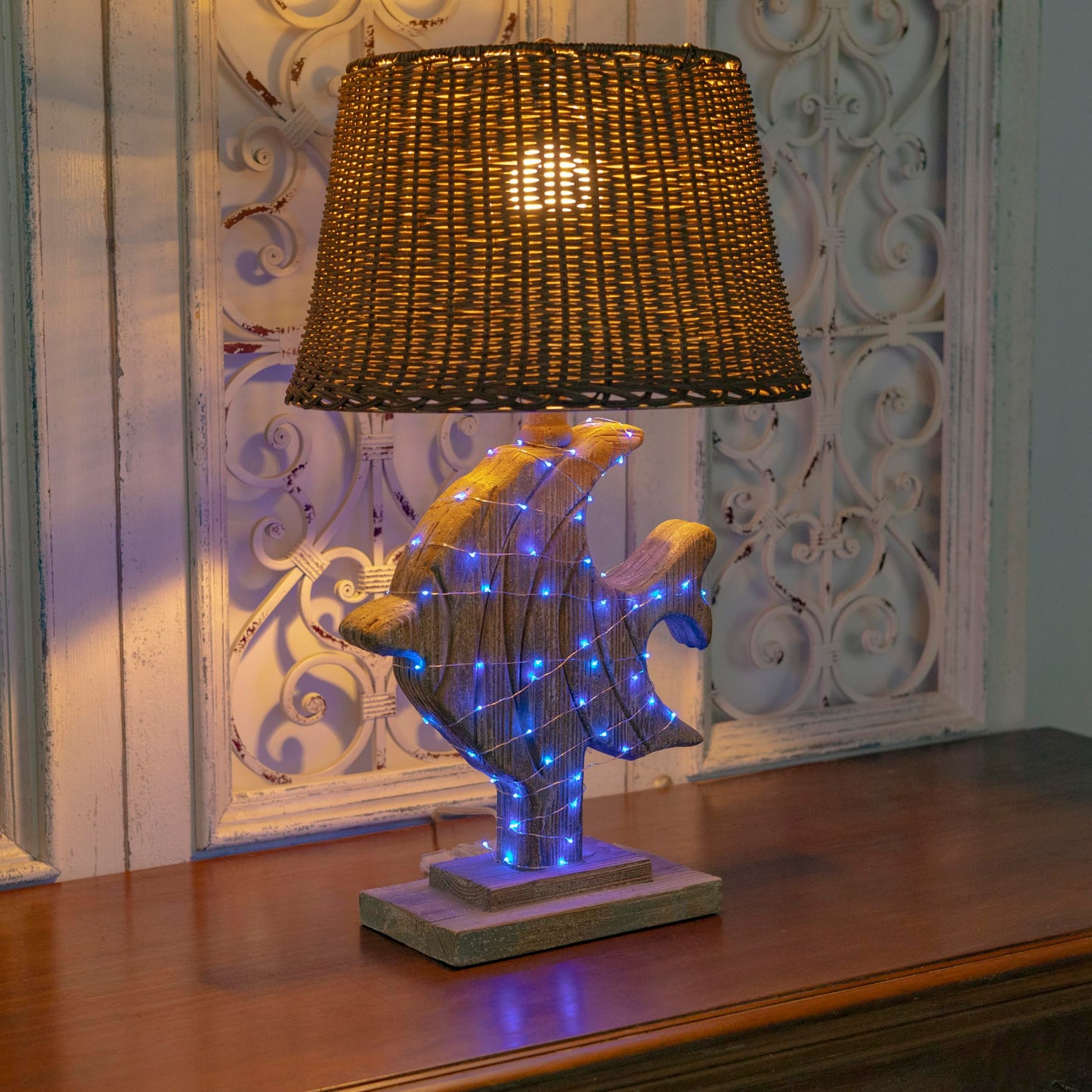 Lesera Ltd. (Pack of 2) 100 LED Lights Over 16.4 Feet, Adjustable Brightness, Fairy Lights (Blue (Pack of 2))
