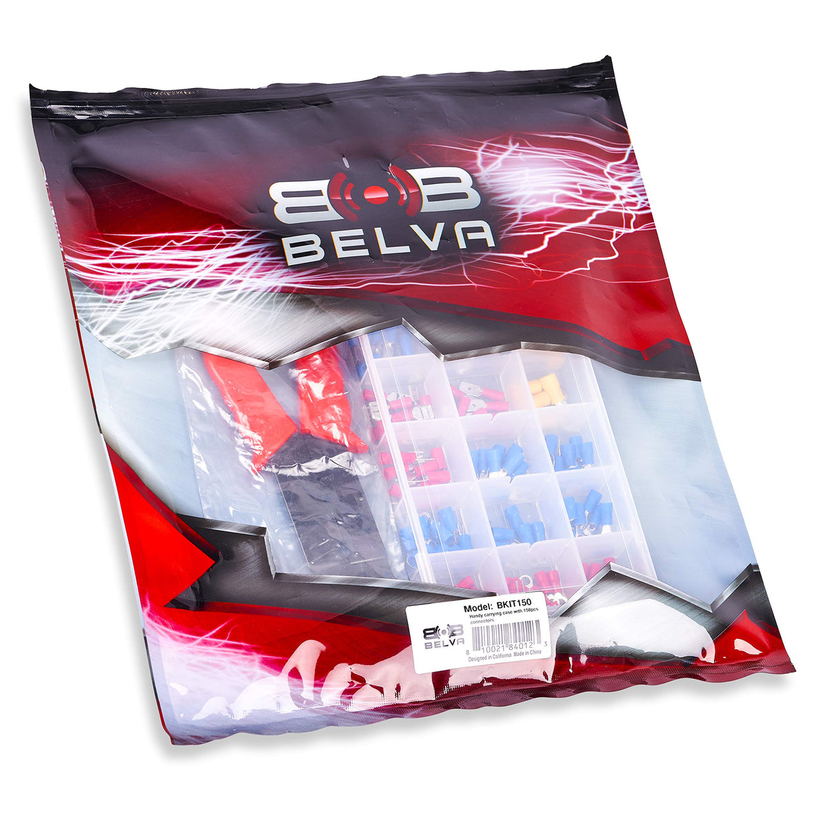 Belva BKIT150 158 Piece Car Audio Terminal Connector Kit