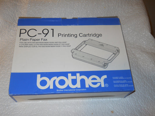 Brother PPF Print Cartridge - 400 Pages (PC91)