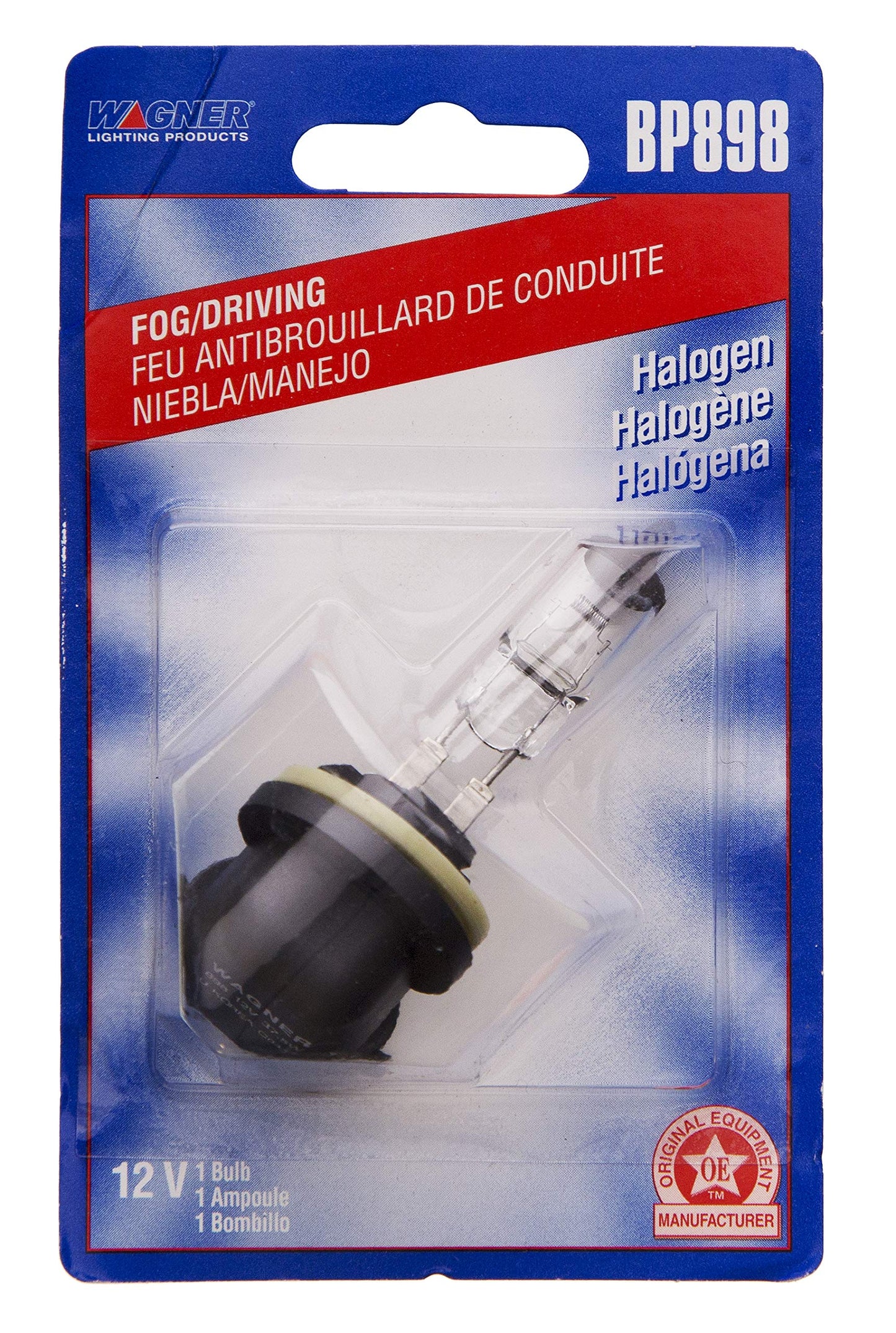 Wagner Lighting BP898 Standard Multi-Purpose Light Bulb Card of 1