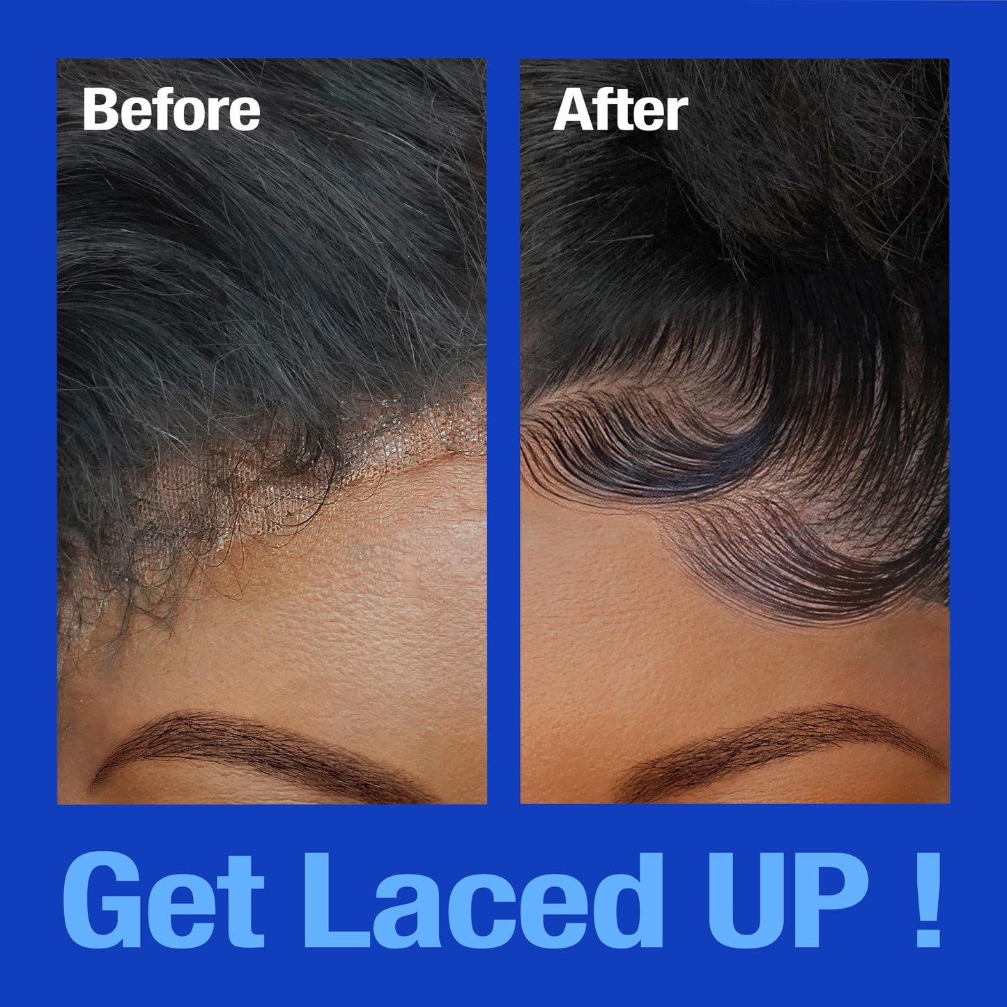 EBIN New York Wonder Lace Melt Spray – 6.08 oz Keratin & Biotin Infused, Long-Lasting Hold, No Residue, Preserves Edges & Undetectable Lace