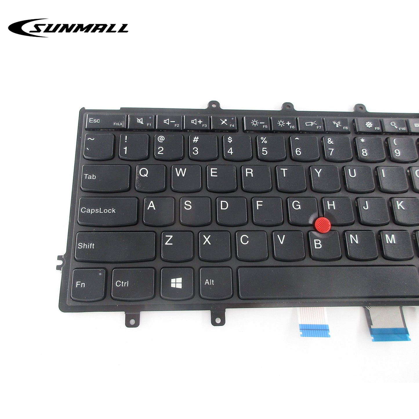SUNMALL Keyboard Replacement Compatible with Lenovo thinkpad X230S X240 X240S X240I X250 X260 X270 Series Laptop Black US Layout