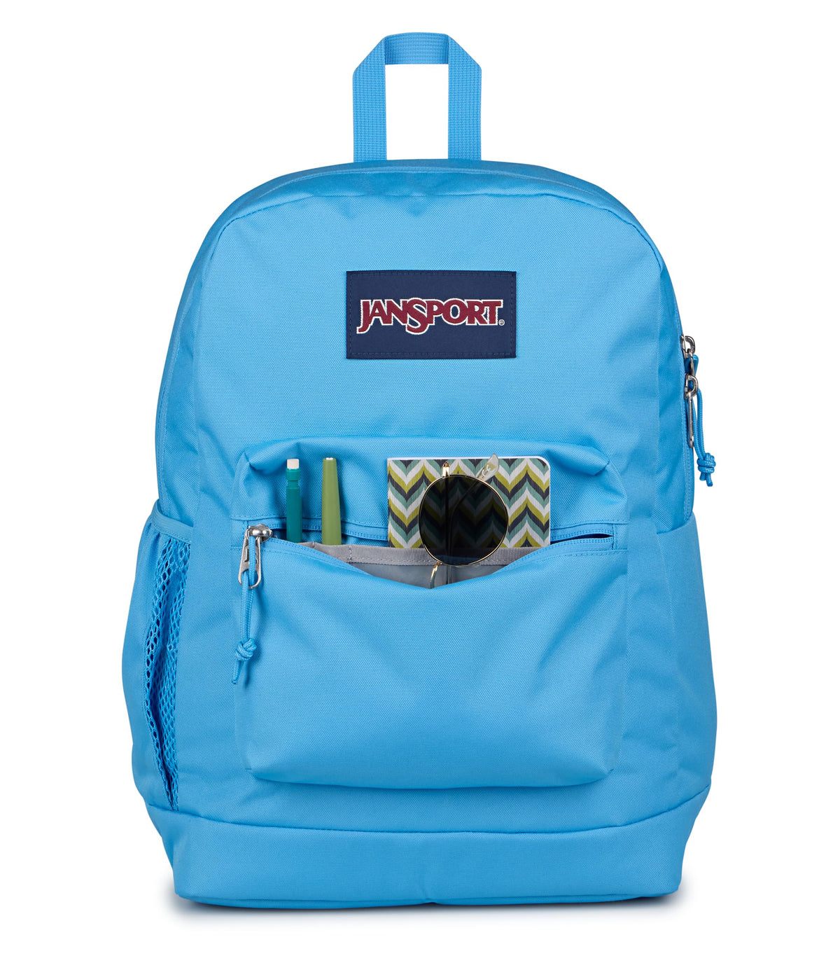 JanSport 26L Cross Town Plus Backpack, Electric Azul