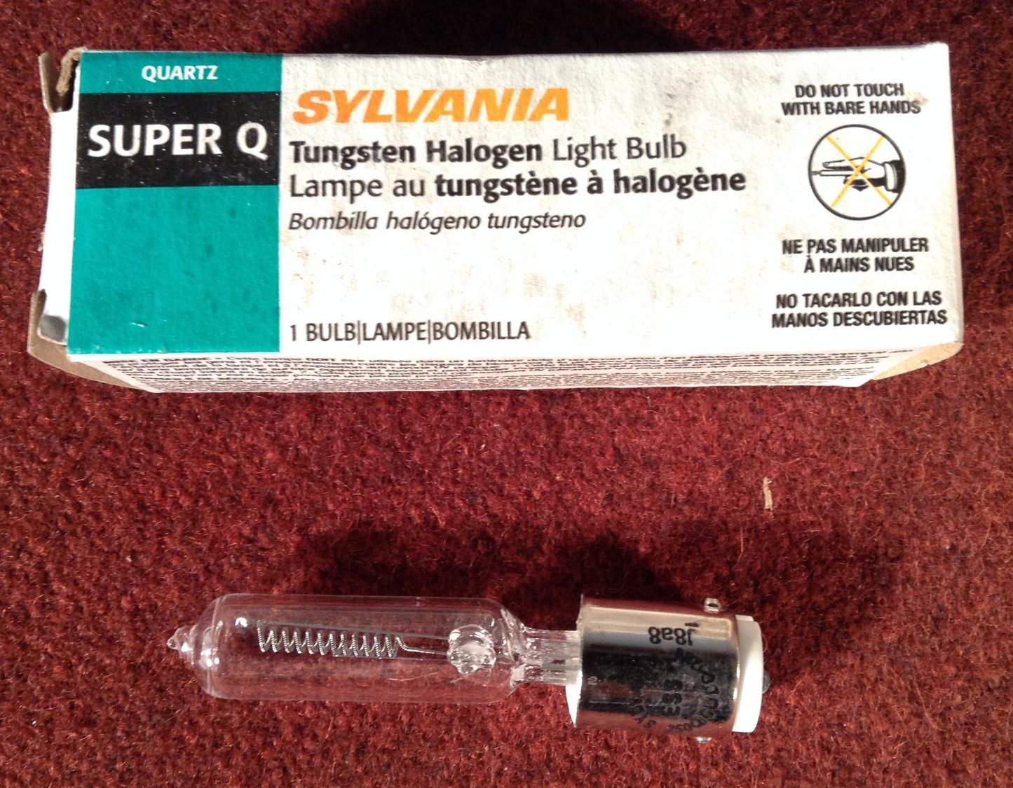 Sylvania Halogen 250W T12 Dimmable Light Bulb