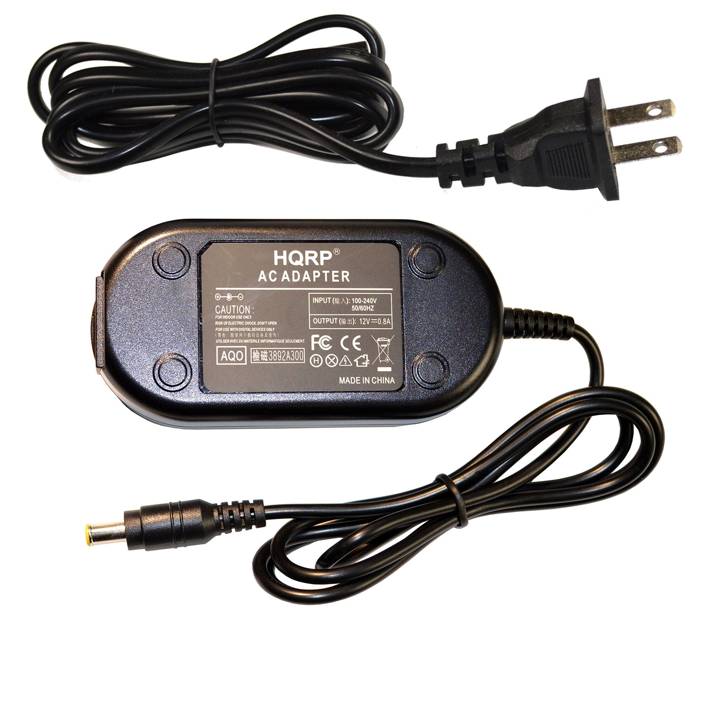 HQRP 12V AC Adapter Compatible with Sony AC-M1208 AC-M1208UC AC-M1208WW 149268612 BDP-S1200 BDP-BX120 BDP-S3200 BDP-BX320 BDP-S4200 BDP-S5200…