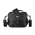 Lowepro LP37119, Nova 160 AW II Camera Bag, Customizable, Portable, Fits DSLR with 17-85 mm Attached Lens, Compact Drone, 1-2 Additional Lenses