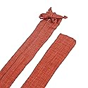 Aspen Creative 15006-21A, 6' Old Rose Burlap Texture Fabric Cord & Chain Cover, Easy to Install for Lighting Fixture, Cable Management, Lamp Wire