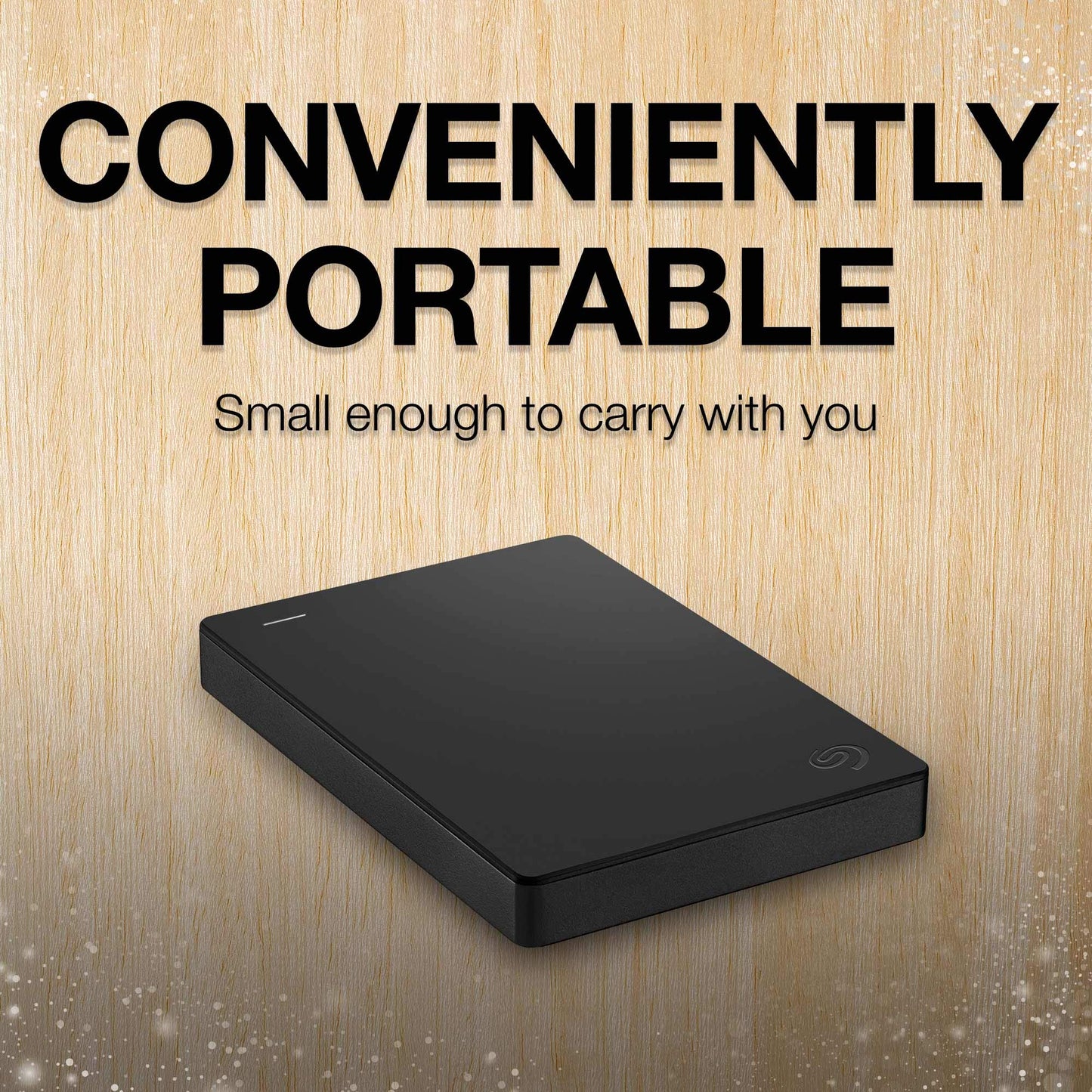 Seagate Portable 2TB External Hard Drive HDD - USB 3.0 for PC, Mac, PlayStation, & Xbox -1-Year Rescue Service (STGX2000400)