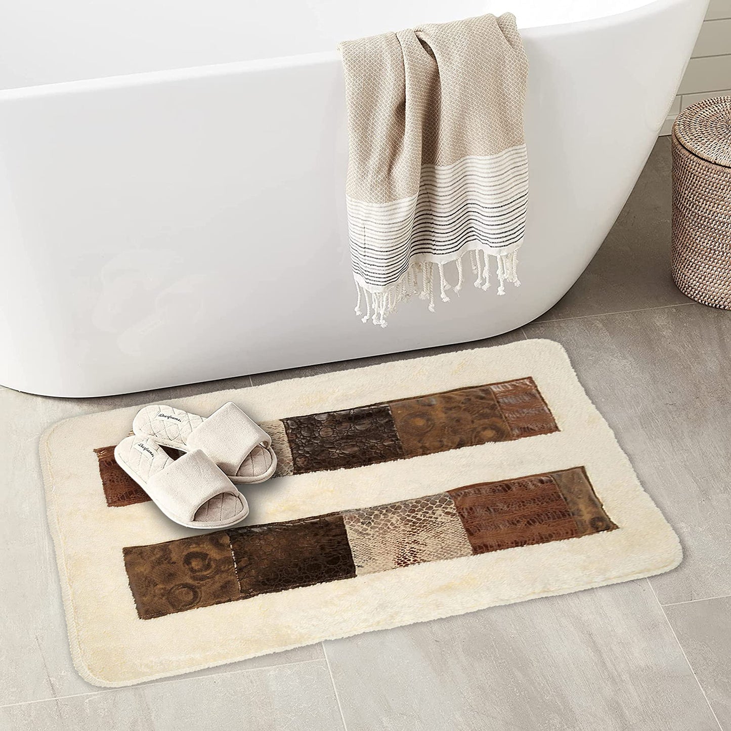 Popular Bath Bath Rug, Zambia Collection