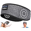 MUSICOZY Sleep Headphones Bluetooth 5.4 Headband, Wireless Earphones Music Sleep Earbuds Sleeping Eye Mask with HD Stereo Speakers for Workout…