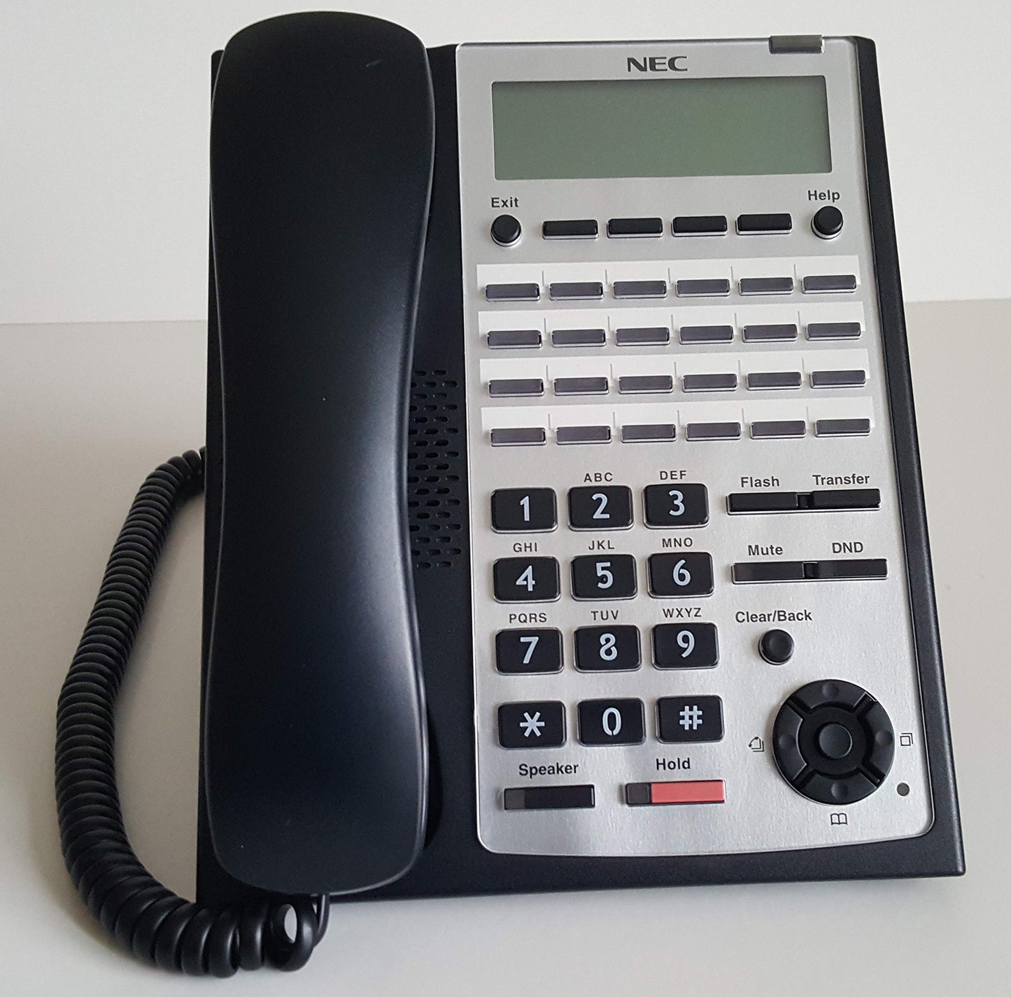 NEC IP4WW-24TXH-B-Tel - Telephone Digital 24-Button Backlit Dialpad Telephone (Black) Model Number IP4WW-24TXH-B-TEL(BK) - 1100063