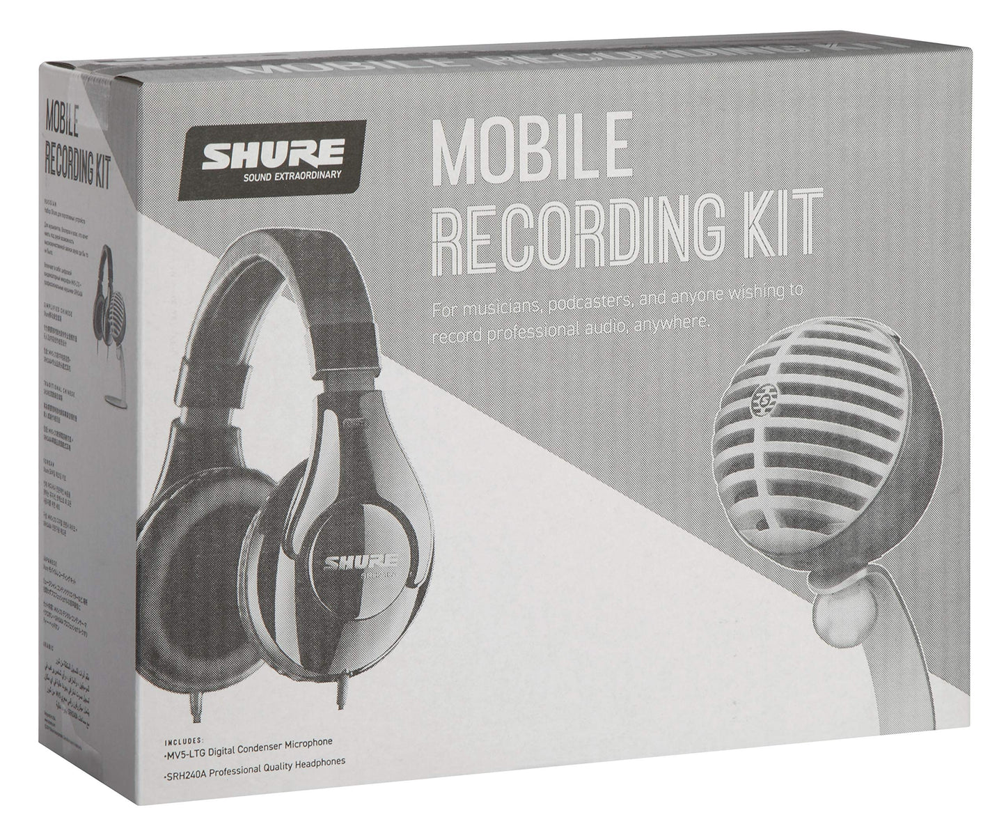 Shure MV5 Digital Condenser Microphone Bundle