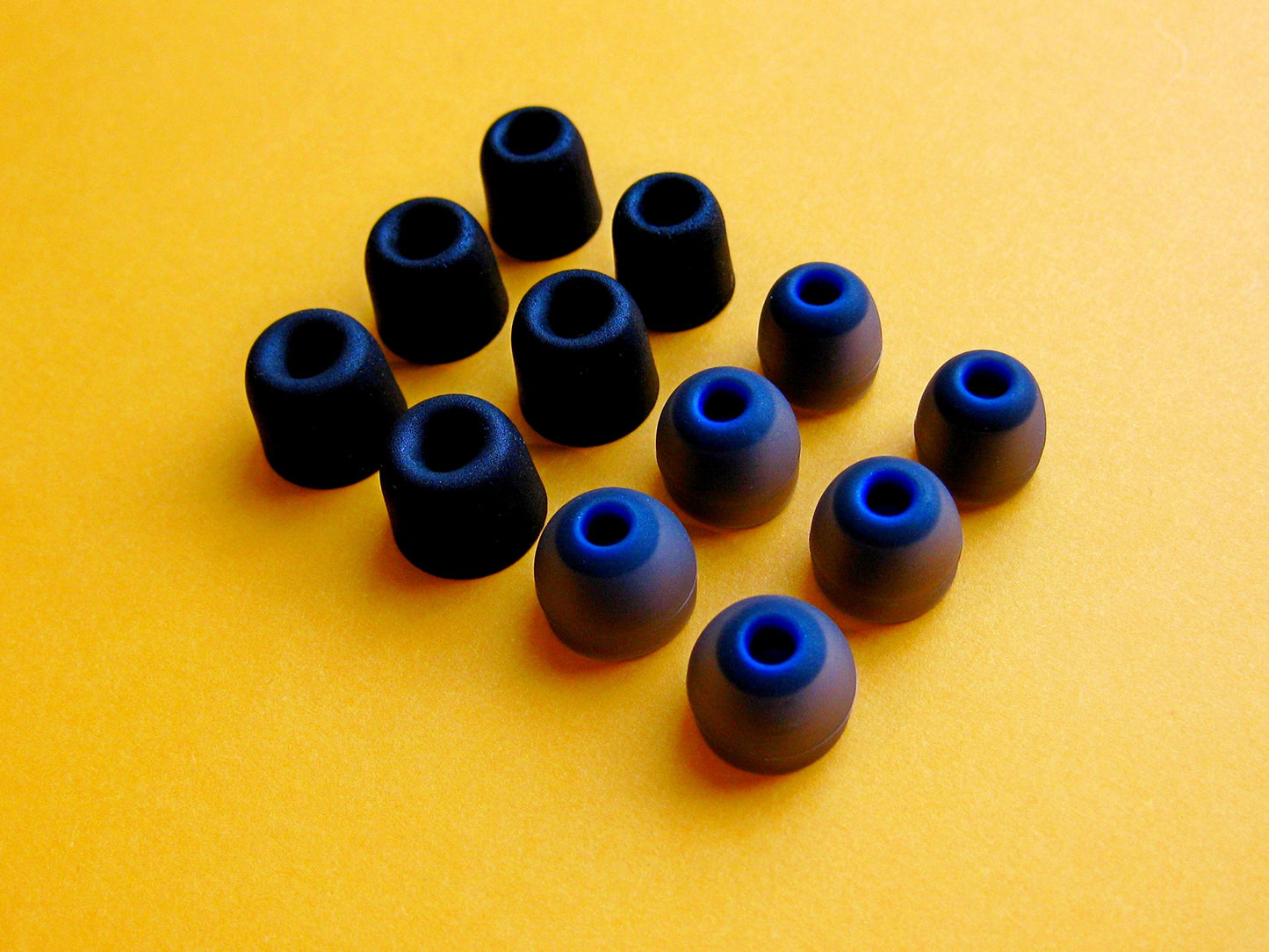 12pcs (BMF-B)- S/M/L Premium Memory Foam and Round Replacement Set Earbuds Eartips Compatible with Jaybird Freedom F5 Earphones Headphones