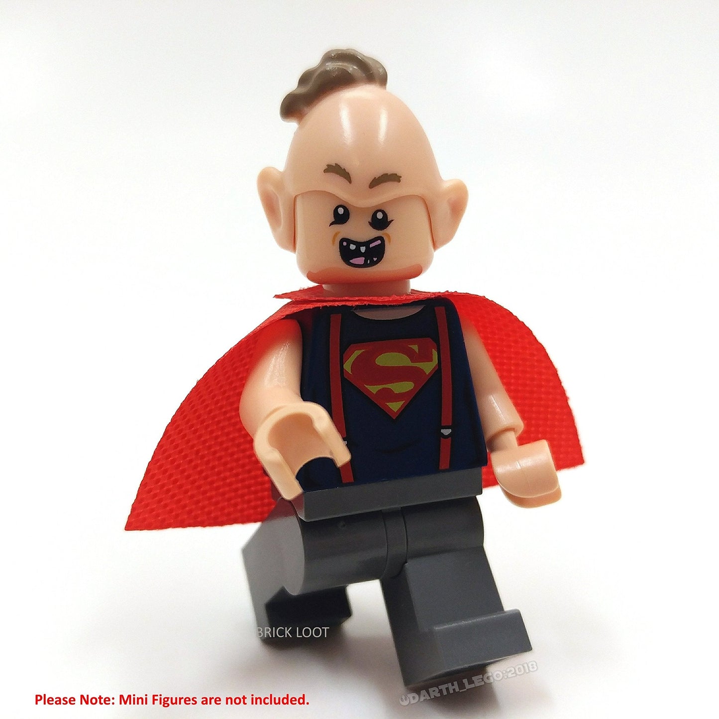 Brick Loot 35pc Superhero Capes Set – Mini Figure Accessories Compatible with Lego & Major Brands, Action Hero Toy Kit for Kids 6+