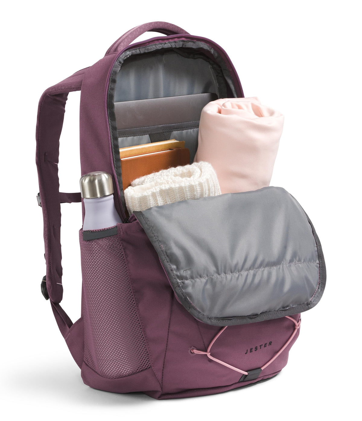 The North Face Women's Every Day Jester Laptop Backpack, Midnight Mauve/Mauve, One Size