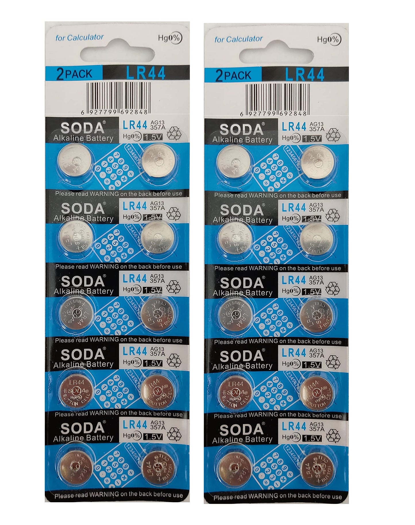 GP A76 LR44 AG13 Alkaline Cell 1.5V Alkaline Button Cell Battery (20 pcs.) BX-Q153-E9HQ