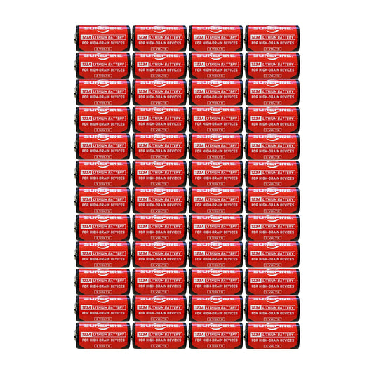 SureFire SF123A Lithium Batteries, 48-Pack