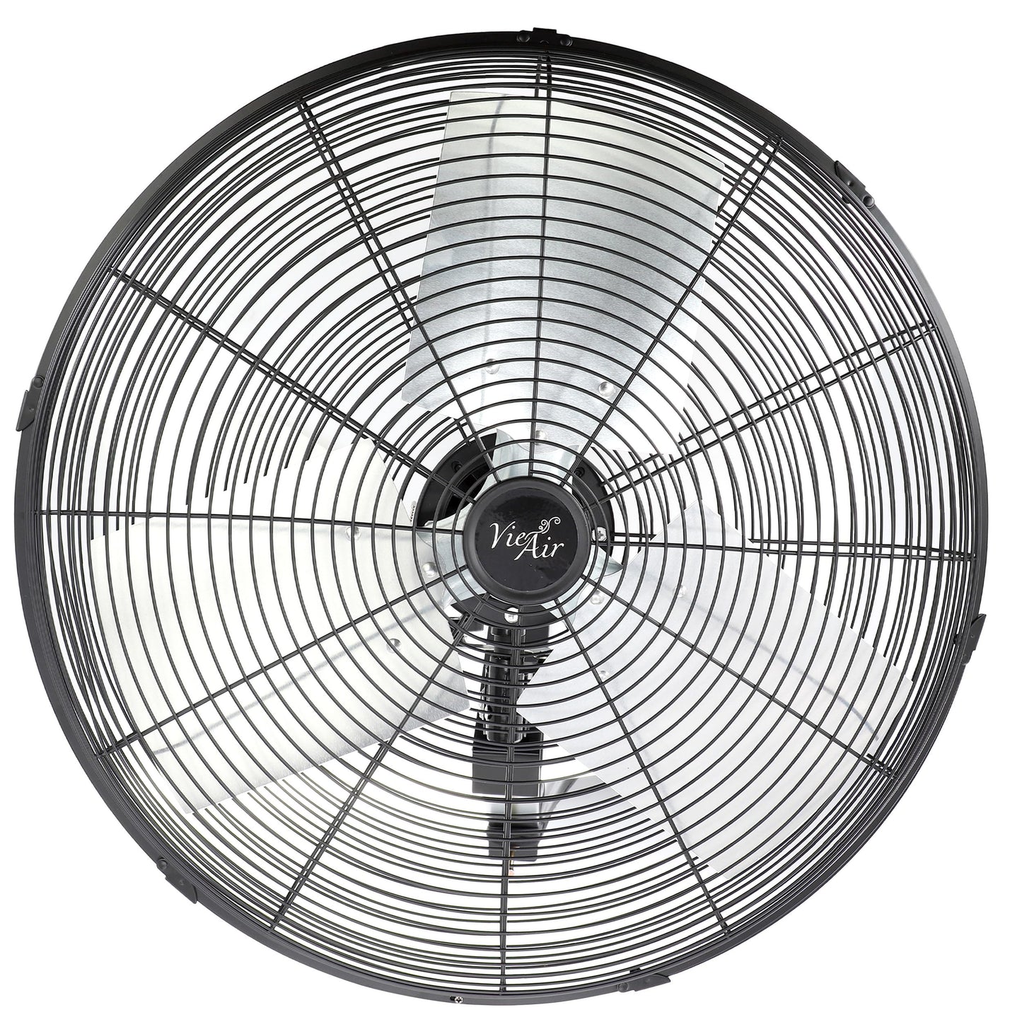 Vie Air 20-Inch Indoor Oscillating Heavy Duty Wall Fan - High-Power Cooling, Adjustable Speed, and Durable Design for Home or Commercial Use