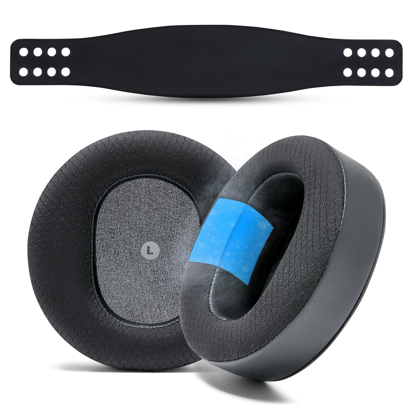 WC Mod Kit for Maxwell Gen 1 - Cooling Gel Earpads + Silicone Headband Compatible with Audeze Maxwell for Xbox & PS5 Gen 1 by Wicked Cushions |