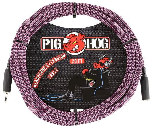 Pig Hog PHX35-20RPP Headphone Extension Cable 20ft