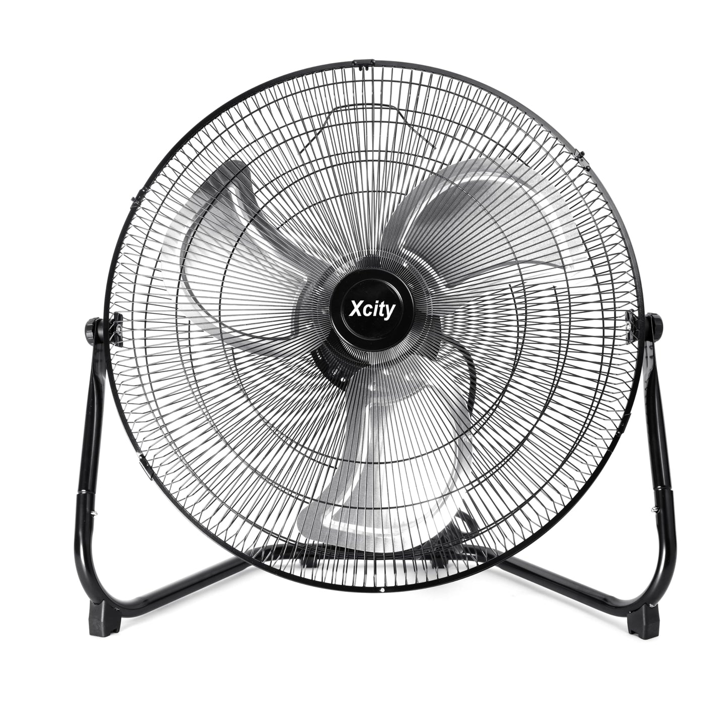 20 Inch Floor Fan, Max 4650 CFM Industrial Fan, 3-speed and 360°Adjustable Tilt, Metal Construction and Aluminum Blades, Ideal for Warehouse