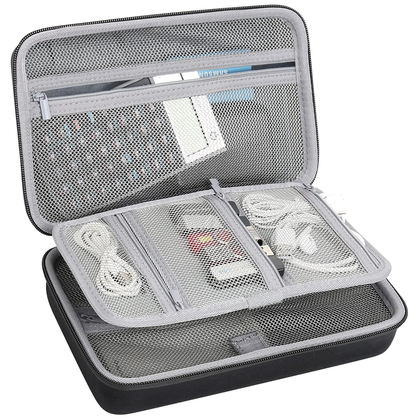 co2CREA Hard EVA Carrying Travel Case Replacement for Powerbank HDD/Electronics/Accessories Extra Large (10.27“x”6.5"x3.2" inch)