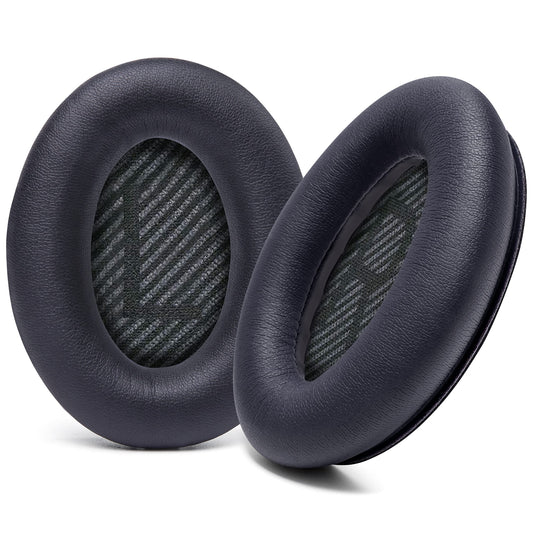 WC Wicked Cushions Upgraded Replacement Ear Pads for Bose QC35 & QC35ii (QuietComfort 35) Headphones & More - Softer Leather, Luxurious Memory Foam