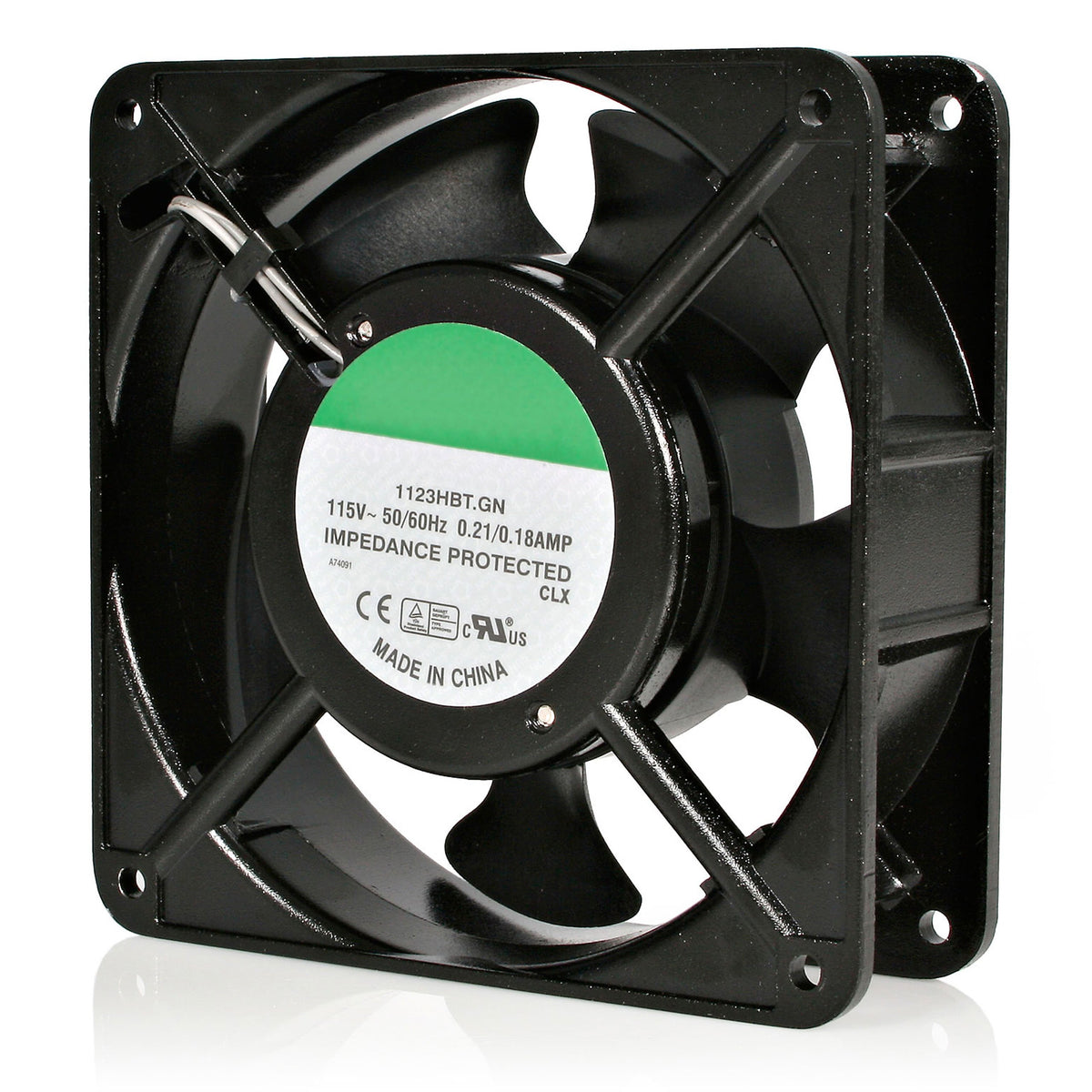 StarTech 120mm Axial Rack Muffin Fan, 115V AC, 107 CFM, Quiet (ACFANKIT12)