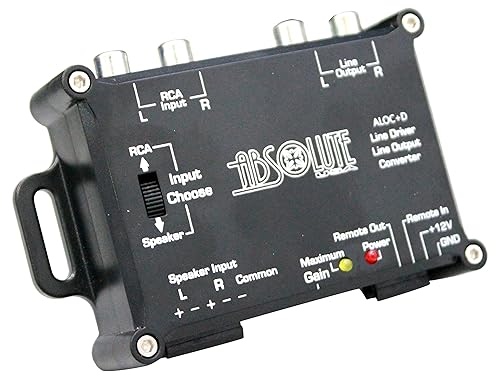 Absolute USA ALOC+D 2 Channel Line Output Converter with Line Driver
