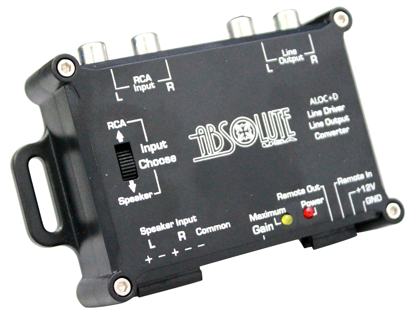 Absolute USA ALOC+D 2 Channel Line Output Converter with Line Driver