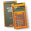 Victor C6000 Advanced Construction Calculator with Protective Case Displays in Fractional or Dimensional Forms Perfect for Carpenters