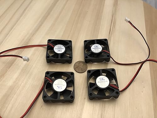 4 Piece 3510 5V 2pin 35x35x10mm DC Cooling Fan 35mm brushless C9
