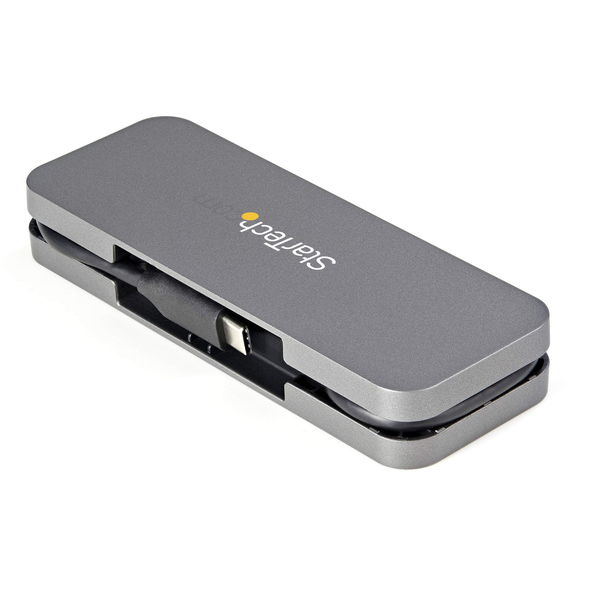 StarTech 4-Port USB-C Hub with 4x USB-A, 5Gbps, Cable Mgmt (HB30CM4AB)