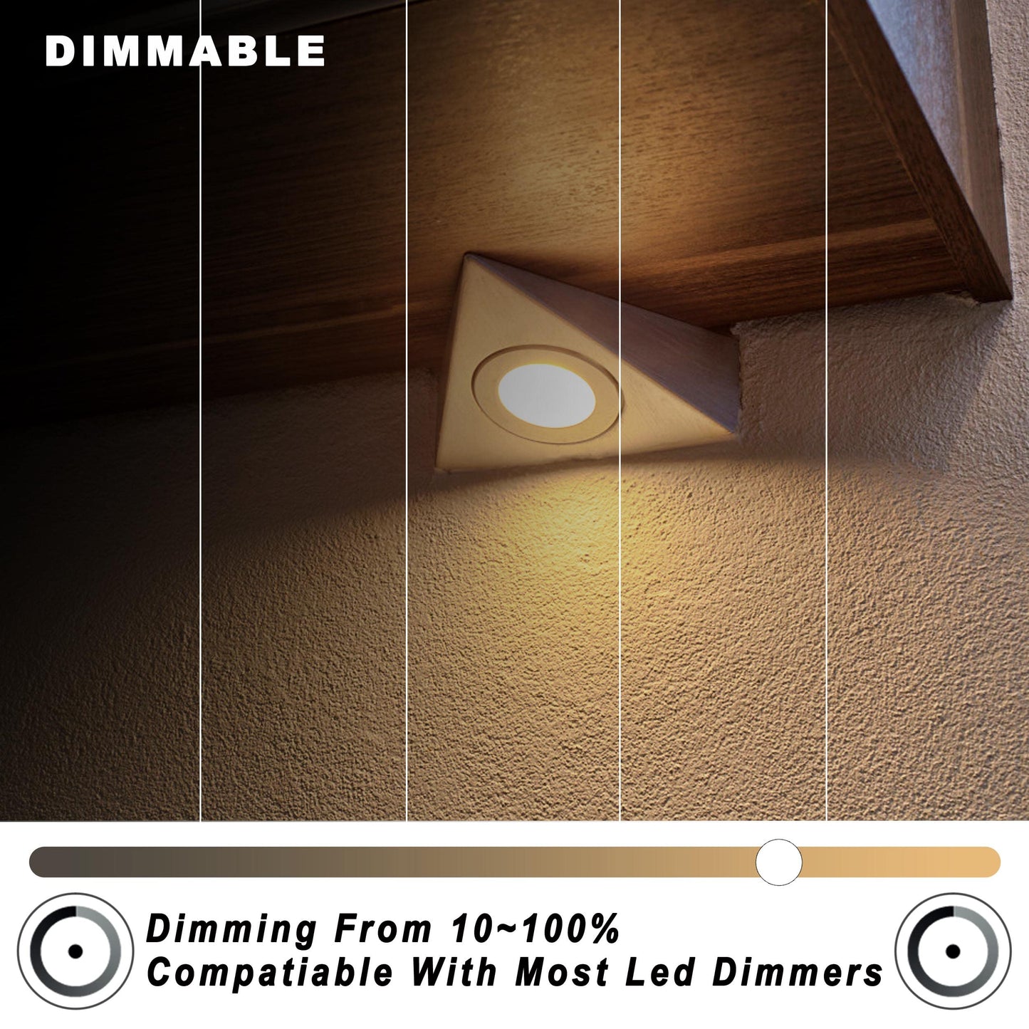 ALIDE GU10 Led Bulbs Dimmable 2 Prong Replace 50W Halogen 120V for Track