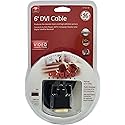 GE home electrical GE 87600 6-Feet DVI Cable, Black
