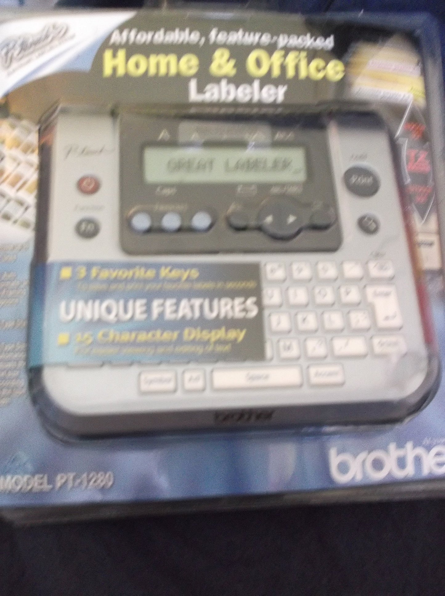 Brother PT-1280 P-Touch Electronic Labeling System