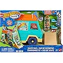 Hot Wheels Skate Fingerboard Playset, Skate Van Designed in Collaboration with Tony Hawk, with Exclusive Fingerboard & Pair Removable Skate Shoes
