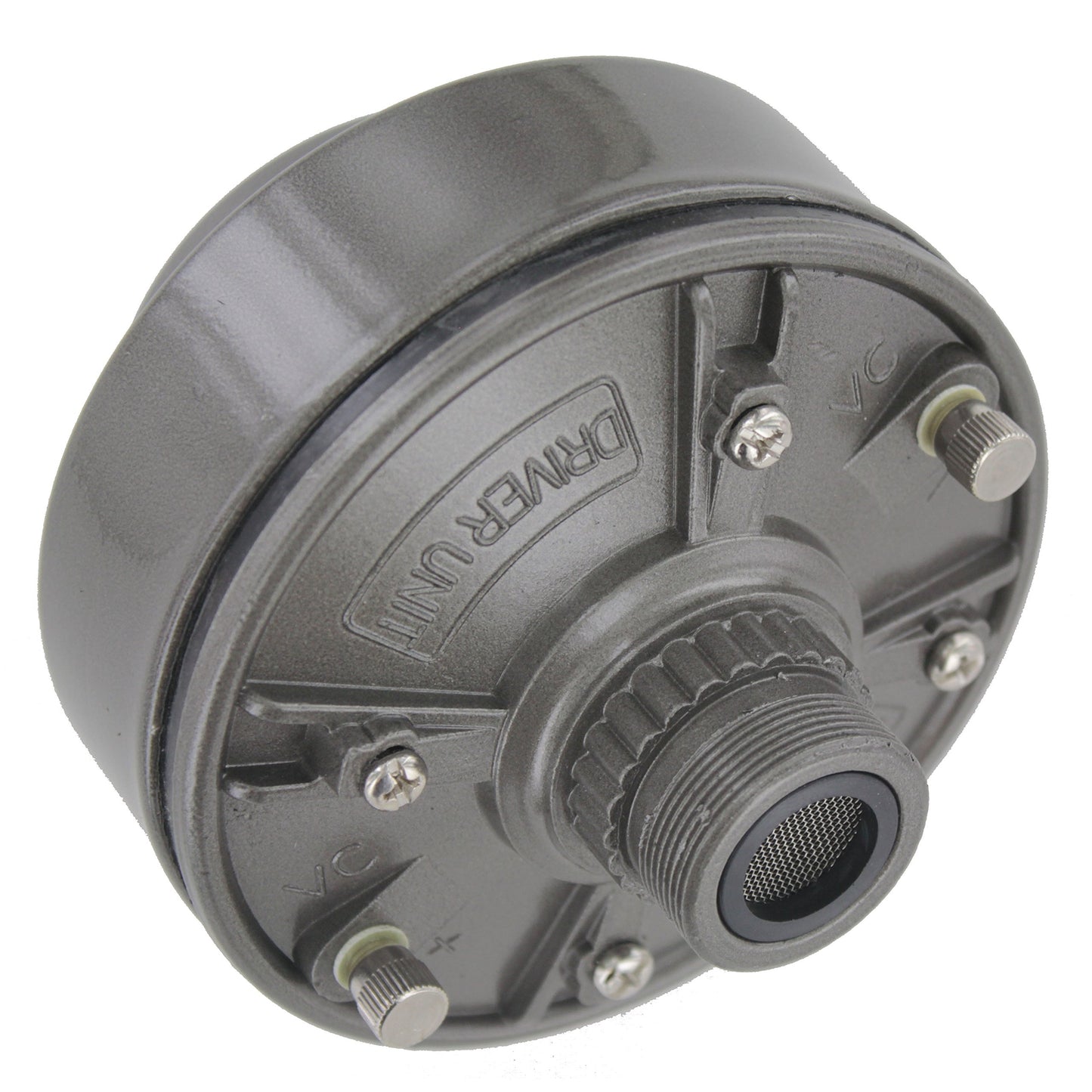 MIYAKO 100W 16 Ohms Mid Range Speaker Compression Driver - 160Hz to 8KHz Frequency, Aluminum Body and Neodymium Diaphragm (DU-100)