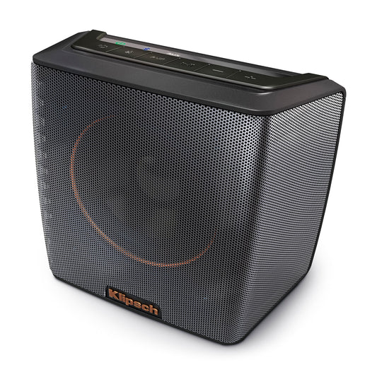 Klipsch Groove Portable Wireless Bluetooth Speaker with Long-Lasting Battery Life and Highly-Rated Bluetooth Connection (Black)
