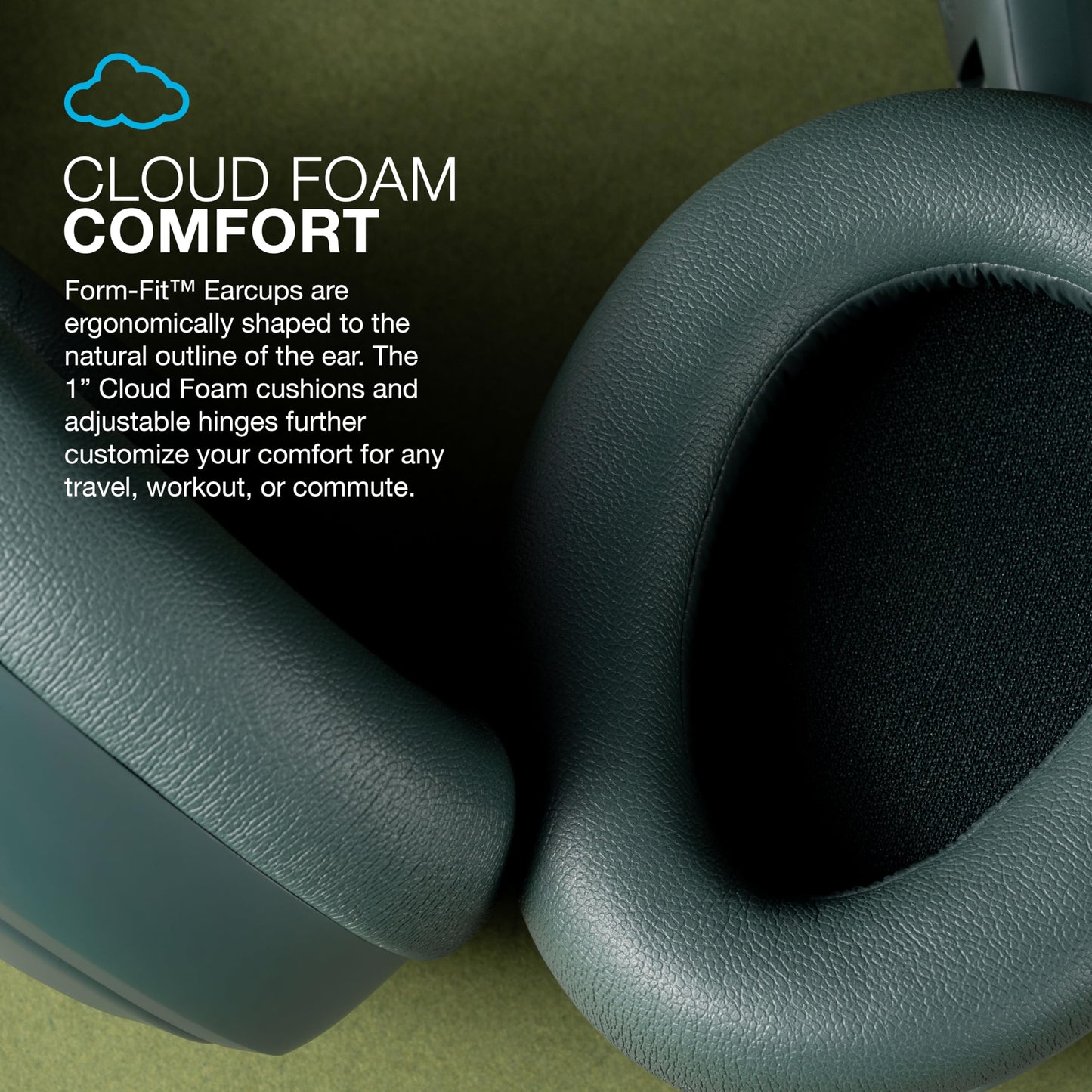 JLab Sage Audio Bundle: JBuds Lux ANC Wireless Premium Over-Ear Bluetooth Headset with Hybrid Active Noise Cancelling Plus JBuds Mini True Wireless…