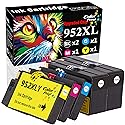 5-Pack 2020 New Chip Colorprint Compatible 952XL 952 Ink Cartridge for OfficeJet Pro 8710 8720 7740 8740 7720 8730 8210 8715 8216 8725 8702 Printer